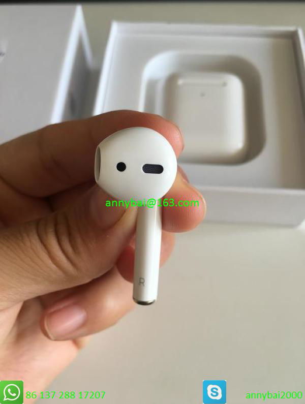 Best sellings for wholesale airpods2 with wireless charging case  3