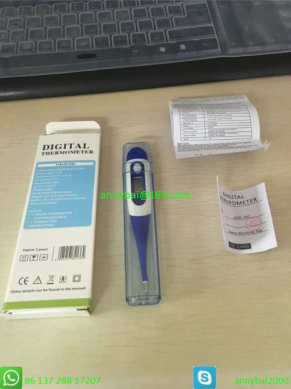 Wholesale Child Digital Thermometer with soft head 5