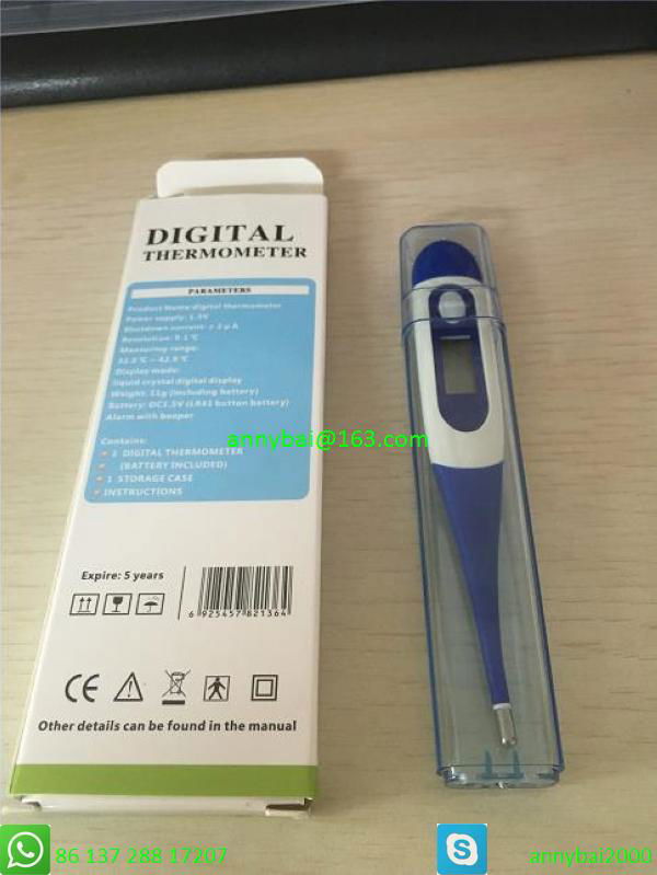 Wholesale Child Digital Thermometer with soft head 2