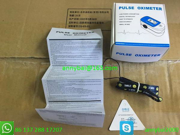 Bulk FINGERTIP PULSE OXIMETER from factory different price different quality 5