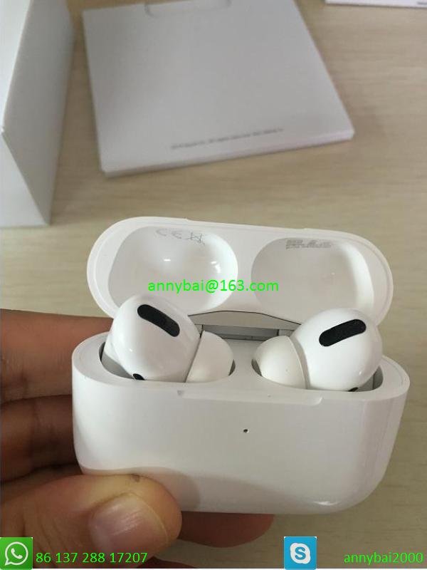 Hot sellings best quality airpod pro wireless earbud with wireless charging case 3