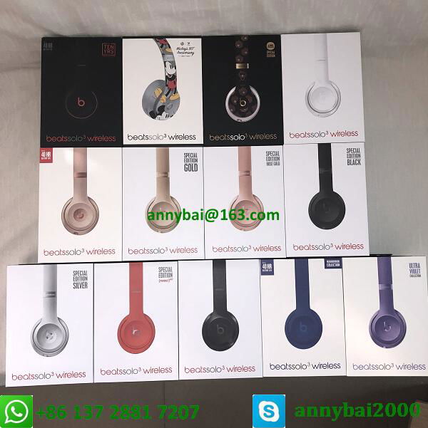 Hot sellings for wholesale beating soloing wireless3 headphones 2