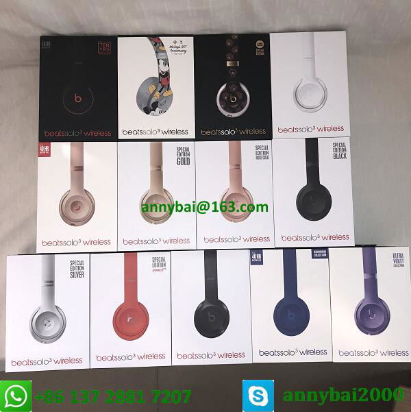 Wholesale good sellings beatsing soloing 3 wireless by dr.dre headphones  3