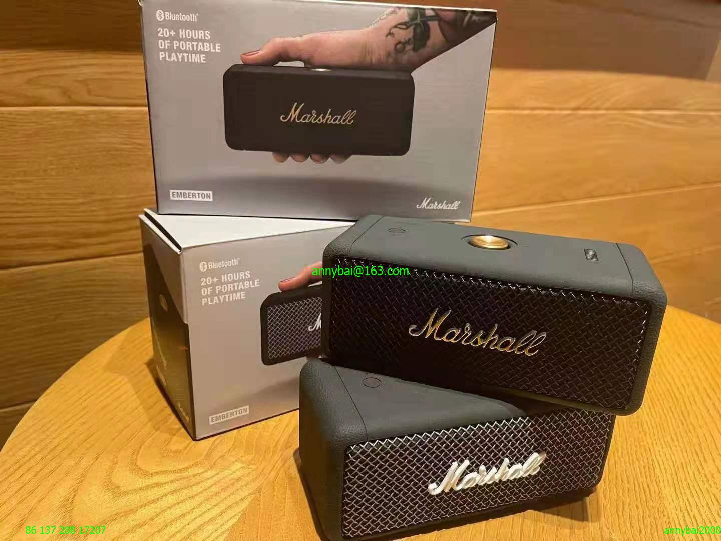 Hot selling bluetooth speaker best quality Marshall EMBERTON 3