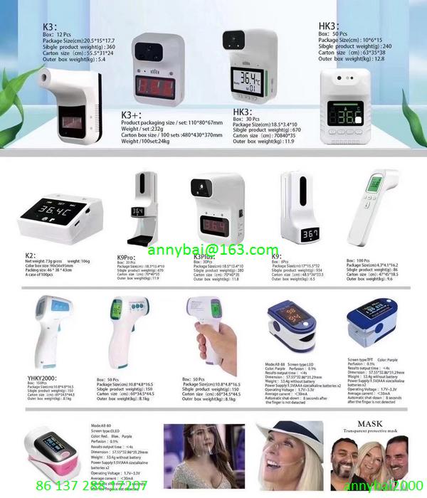 Marketing demands for Atomizer Oximeter Thermometer with high quality