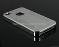 Luxury Aluminum Back Hard Case Cover Shell for iPhone 4 4s  2