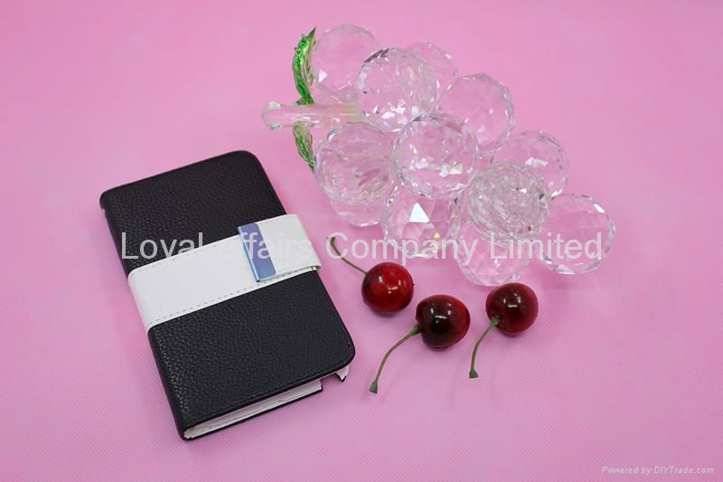 PU Leather Case cover for Samsung Galaxy Note II N7100 leather case with strap  5