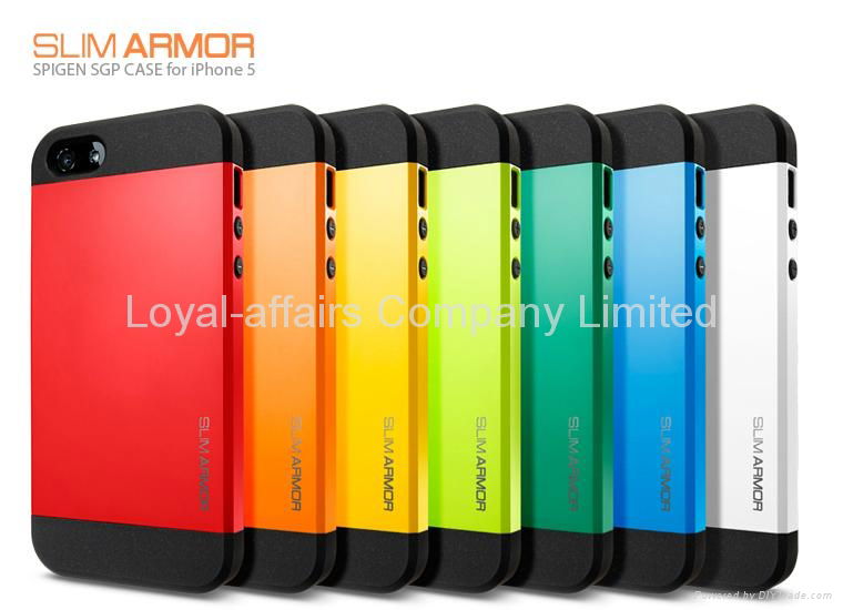  SGP Case Slim Armor Series Case back cover for iPhone 5