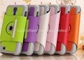 360 Degree Rotating Stand leather Case Cover for Samsung Galaxy S4 S IV i9500 2