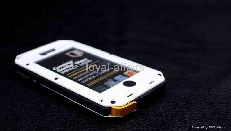 1:1 Lunatik Taktik Extreme 4 proofs PC Case with gorilla glass for iphone5 3