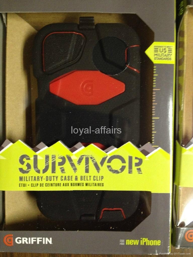 Gen 2 Griffin Survivor Military Duty Case Belt Clip For iPhone 5 2