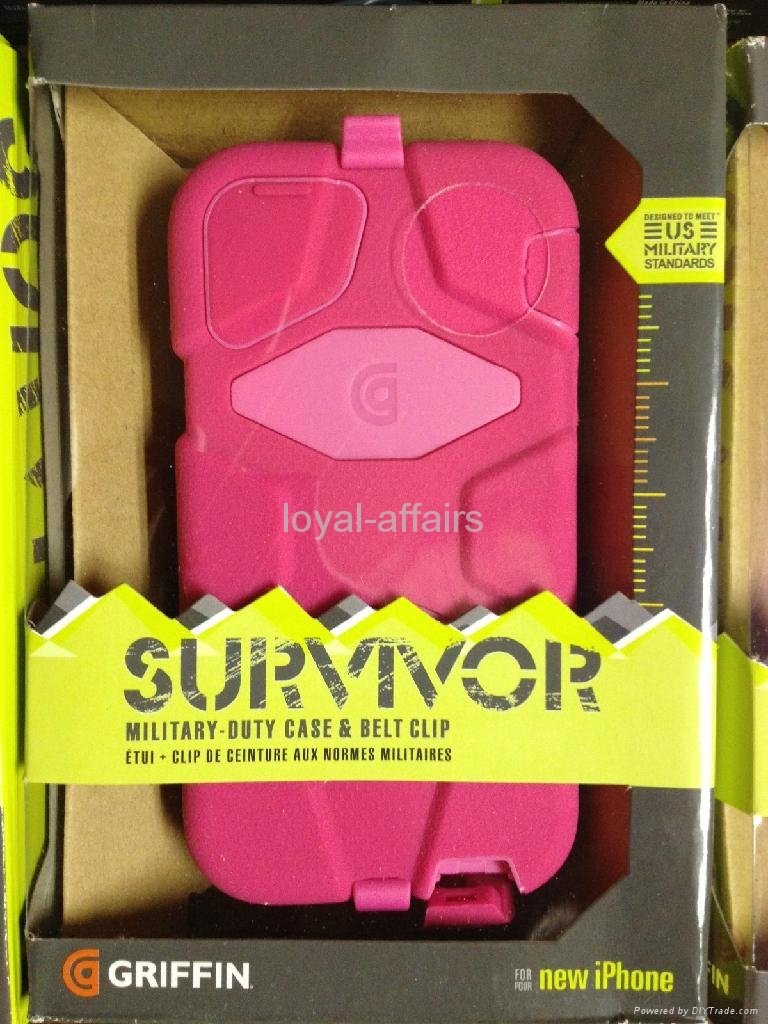 Gen 2 Griffin Survivor Military Duty Case Belt Clip For iPhone 5 3