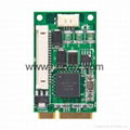 Mini PCI-e 1-port IEEE 1394A & 2-port