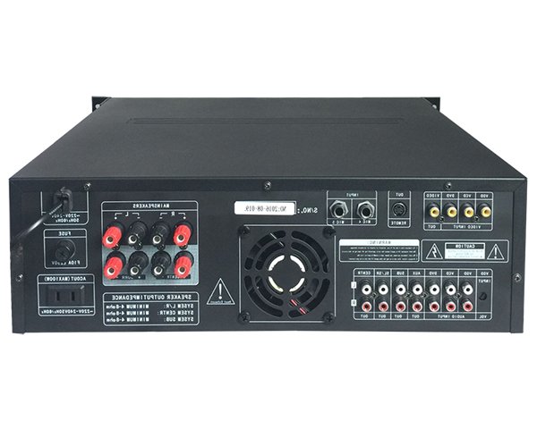 150W dual channel combined power amplifier 2