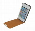 protective leather case for iphone 4/4s 4