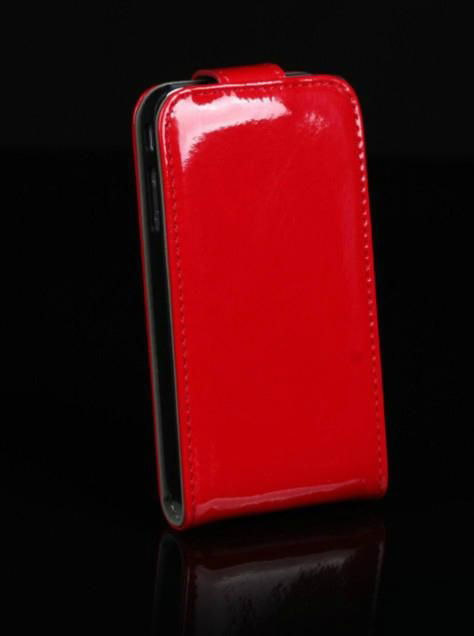 protective candy pattern leather case for iphone 4/4s 4