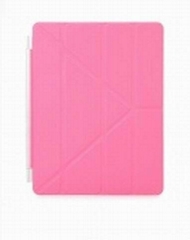 Protective Auto Wake-up  Sleep PU Leather Smart Cover  for iPad 2 / New Ipad