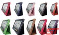 Protective Litchi pattern PU leather case for new ipad /ipad 3 2