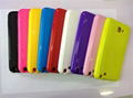 Protective silicone case for  samsung galaxy note i9220 2