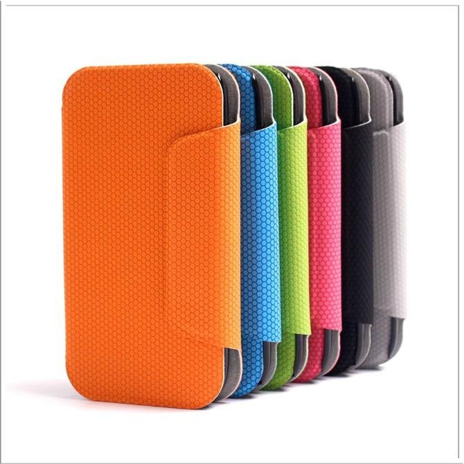 Ball pattern protective Pu leather case for samsung S3 /9300 2
