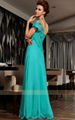 One Shoulder Fashion Evening Dresses 2