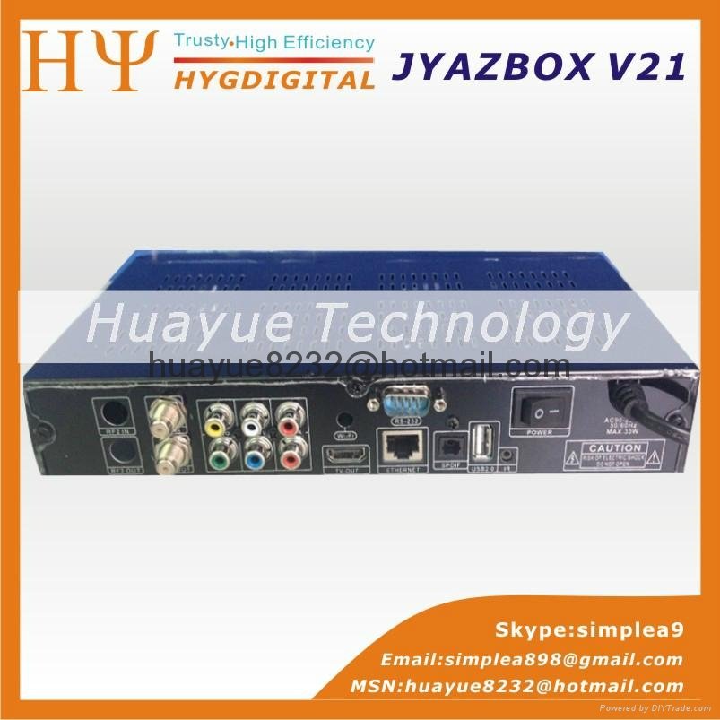 Jyazbox Ultra HD V21 FTA Digital Satellite TV Receiver With JYNXBOX ULTRA HD V21 2