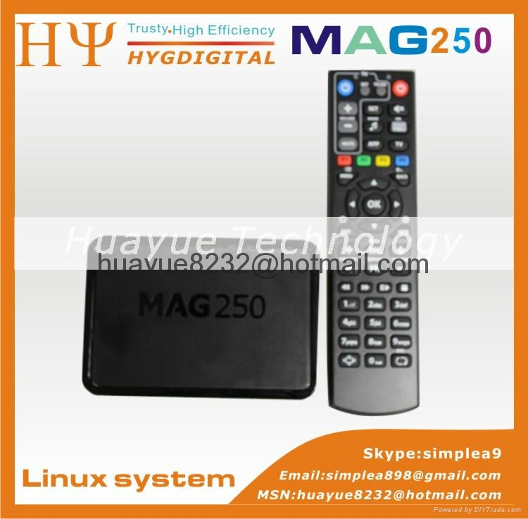 linux system MAG250 MAG 250 Stability confirmed by IPTV-providers in 50 ...