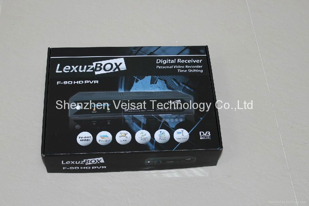 DVB-C receiver lexuz box F90HD 2