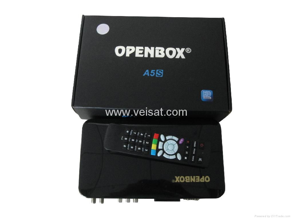New Satellite Receiver Openbox A5S Support IPTV+WIFI+IKS 3
