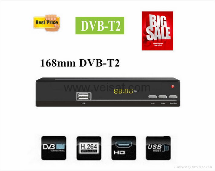 DVB-T2 支持ATSC MPEG-4歐洲市場與中美洲 3
