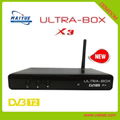 ultra box x3 dvb t2 电视接收机 支持 iptv h.265