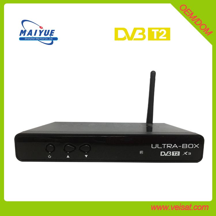 ultra box x3 dvb t2 tv receiver support iptv h.265 4