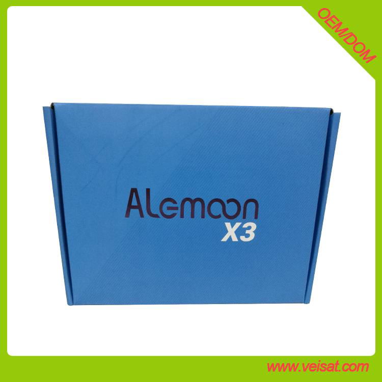 Alemoon X3 DVB-T2 set top box with wifi built in support H.265 HEVC