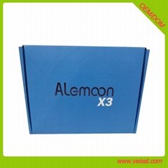 Alemoon X3 DVB-T2 地面接收卫星机顶盒支持H.265 HEVC