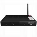 Alemmon X3厂家高清数字机顶盒内置WIFI支持IPTV带投屏功能 2