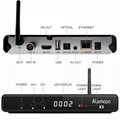 Alemoon X3 DVB-T2 Factory H.265 IPTV Set Top Box Built-in WIFI with TubiCast
