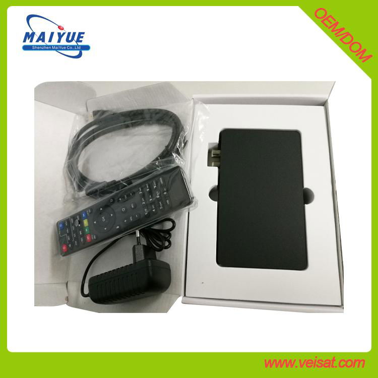 Android + E2 Linux DVB-S2+T2/C combo set top box for Europe market 5