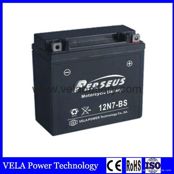 Car Accessories Shops Supply 12N7-BS Motorcycl Battery 