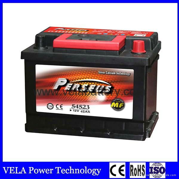 Factory Supply DIN54L/55421 MF Recharge Car Battery 