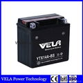 Best Price YTX14A-BS Dry Charged MF OEM Motorcycle Battery 1