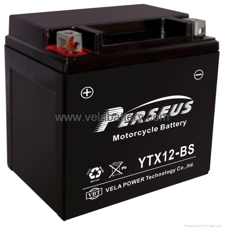 Factory Competitive Price Good Design YTX12L-BS MF AGM Motorcycle Battery