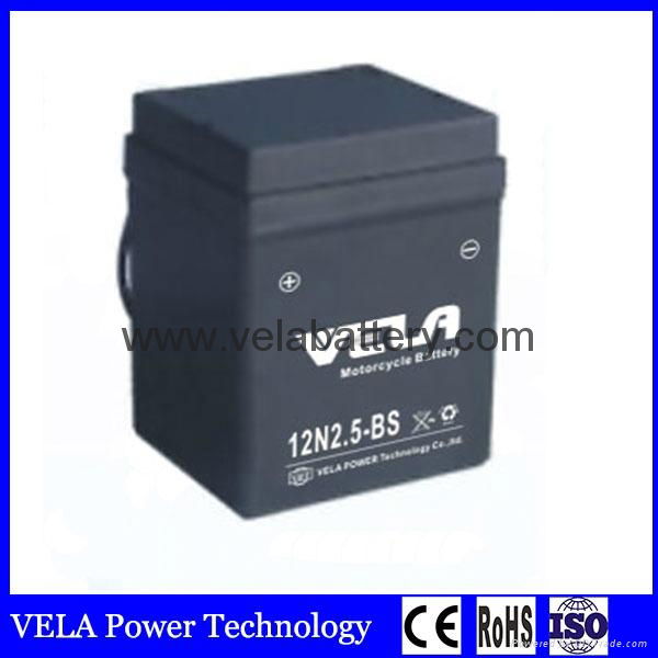 Wholesale Price 12N2.5-BS 12vV2.5AH Lead Acid Battery For e-bike 2