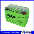 China Brand Good Design 12N6.5-BS GEL Lead Acid Motorcycle Battery 2