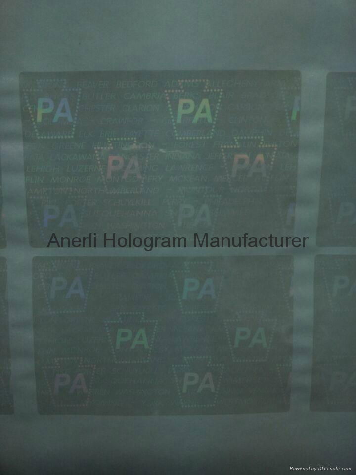 PA overlay hologram 3