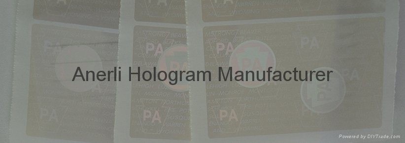PA Pennsylvania hologram 2