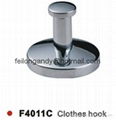 zinc alloy robe hook bathroom accessories clothes hook 4