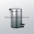 stainless steel dust bin  garbage can