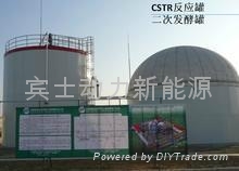 養殖場糞便沼氣發電 2