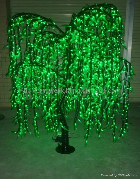 1.8M High LED Outdoor Garden Lighted Willow Trees