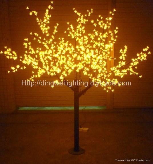2M High LED Outdoor Christmas Cherry Tree Lights 2